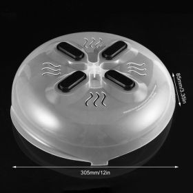Microwave Multifunctional Splash-Proof Cover, Safety Magnet, Plastic Hovering Cover, Tv Heating Cover