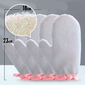 Color: Silver, Quantity: 4pcs - Dishcloth gloves washing dishes