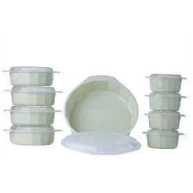 18pc microwave cookware set