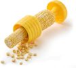 Cob Plus Corn Stripper and Peeler for Corn on the Cob, Built-In Safety Pusher