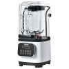 VEVOR Professional Blender with Shield, Commercial Countertop Blenders, 68 oz Jar Blender Combo, Stainless Steel 9 Speed & 5 Functions Blender