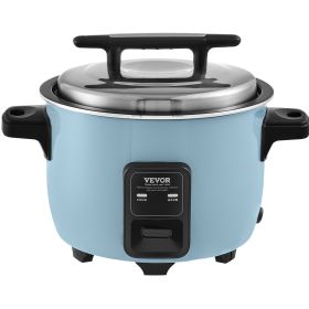 VEVOR Commercial Rice Cooker, 50-Cup Rice Cooker, 10.57 Qt / 10 Liter Large Rice Cooker and Warmer with Nonstick Inner Pot