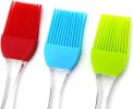 7" Silicone Basting Pastry Brush - Perfect for Oil Butter Spread, Marinades, Baste, BBQ, Grill, Cooking - BPA Free, Food Grade Material