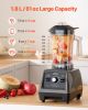 VEVOR Blender for Smoothies, 61 oz 1400W, Professional Blender with Powerful Motor