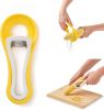 Nesting Corn Tool Set, Corn Peeler and Desilker Brush, 2-in-1 Corn Silk Remover and Cob Stripper'