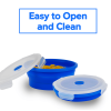 GLIDER LB Blue Bento Premium Lunch Box & Food Storage Containers