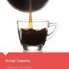 12-Cup Drip Coffee Maker with Custom Brew Strength, Black