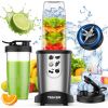 TENKER 1000W Fruit Vegetable Smoothies Blenders Juice Citrus 22000RPM Countertop Blenders Easy Blendeing 2*23 OZ Cups