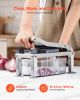 VEVOR Vegetable Chopper Mandoline Slicer, All-in-1 Food Veggie Cutter with 9 Stainless Steel Blades, Cheese Grater Onion Potato Dicer with Container