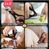 Heavy Duty Multi-Purpose Kitchen Scissors, Food Scissors, Sharp Scissors with Nutcrackers, Bottle Opener, Can Opener, Vegetable Cutting Scissors