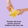 Nesting Corn Tool Set, Corn Peeler and Desilker Brush, 2-in-1 Corn Silk Remover and Cob Stripper'