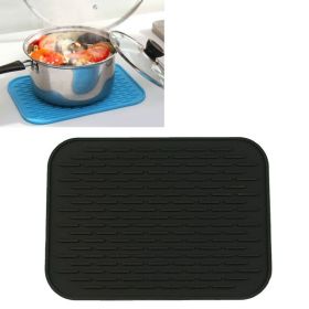 Household European Pot Pad Table Waterproof Phone Pad (Color: Black, Type: Insulation Mat)