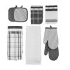 20 Piece Set, Terry & Flat Kitchen Towel, Dish Cloth, Flour Sack, Oven Mitt, Pot Holder
