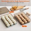 Stackable Egg Storage Box Egg Rack for Fridge