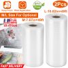 2 Rolls of Vacuum Sealer Bags BPA Free Safe Vacuum Bags Keep Fresh Vacuum Machine